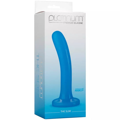 Doc Johnson Platinum The Slim Silicone Model 15 cm – hipoalerginis
