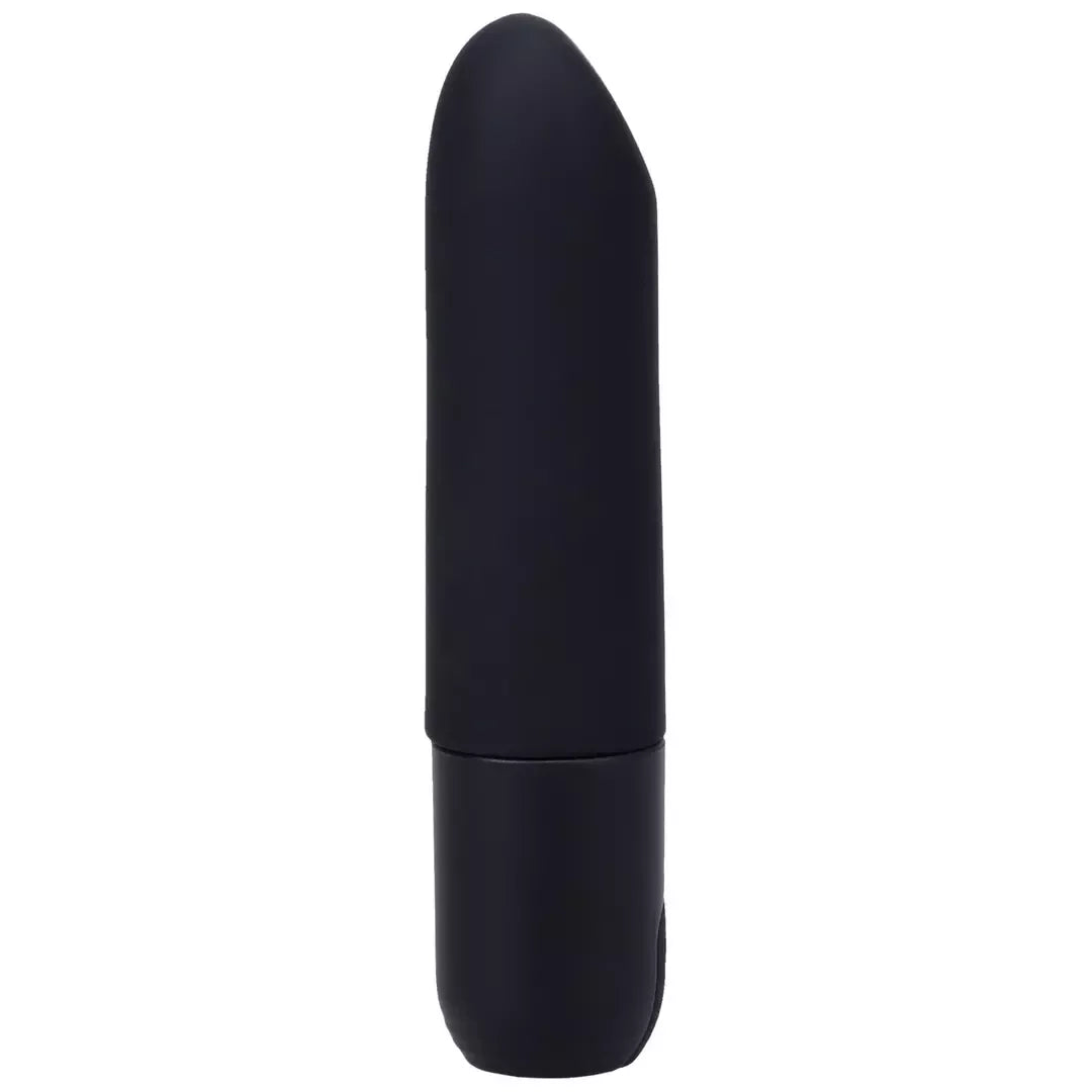 Doc Johnson PowerBullet 10 funkcijų USB pakraunamas mini vibratorius, juodas