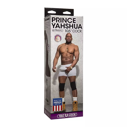 Doc Johnson Prince Yahshua ULTRASKYN modelis, 26 cm, juodos spalvos