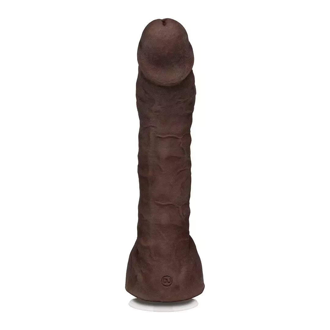 Doc Johnson Prince Yahshua ULTRASKYN modelis, 26 cm, juodos spalvos