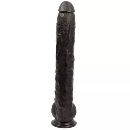 Doc Johnson Rambone Model XL Black 38 cm – anatominė silikoninė sistema