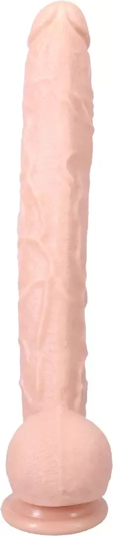 Doc Johnson Rambone XL Intimate Machine juodas 38 cm su siurbtuku