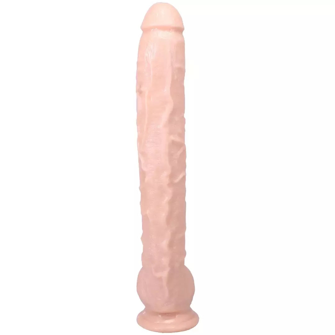 Doc Johnson Rambone XL Intimate Machine juodas 38 cm su siurbtuku