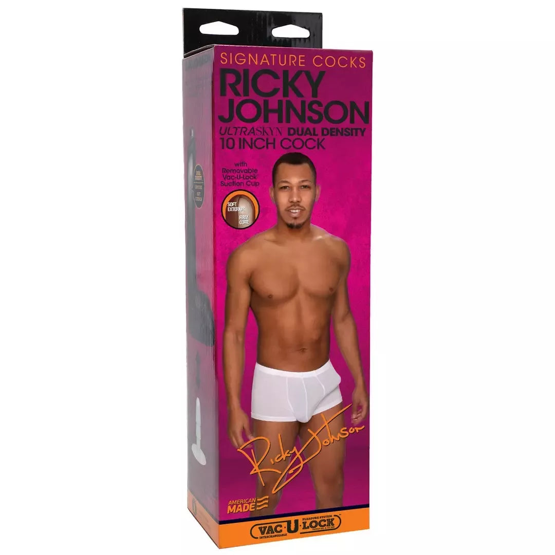 Doc Johnson Ricky Johnson anatominis ULTRASKYN modelis, 25 cm, smėlio spalvos