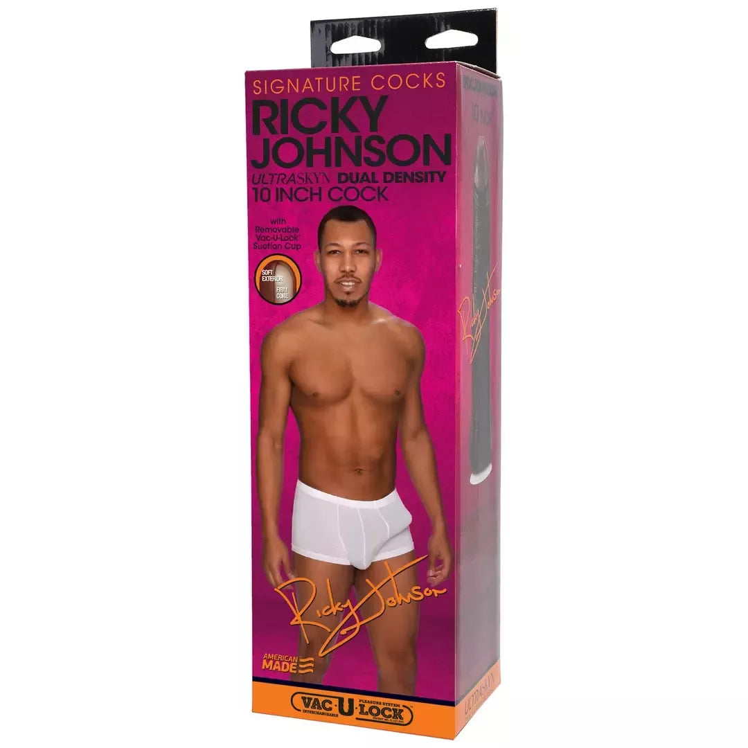 Doc Johnson Ricky Johnson anatominis ULTRASKYN modelis, 25 cm, smėlio spalvos