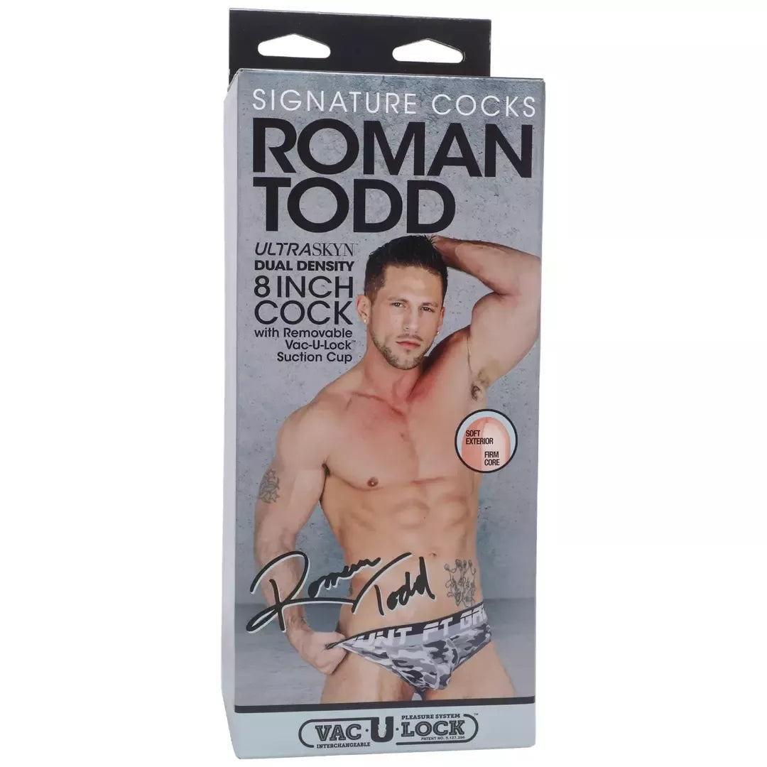 Doc Johnson Roman Todd Model ULTRASKYN 20 cm Vanilla Dual Density