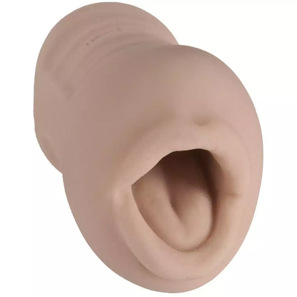 Doc Johnson Sasha Grey ULTRASKYN Oral Pocket Pal, kompaktiškas, natūralios išvaizdos