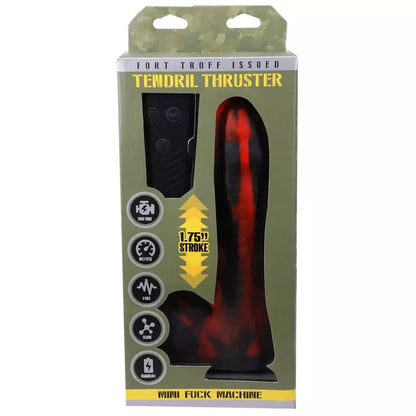 Doc Johnson Tendril Thruster Mini Intimate Machine USB įkraunamas silikoninis prietaisas