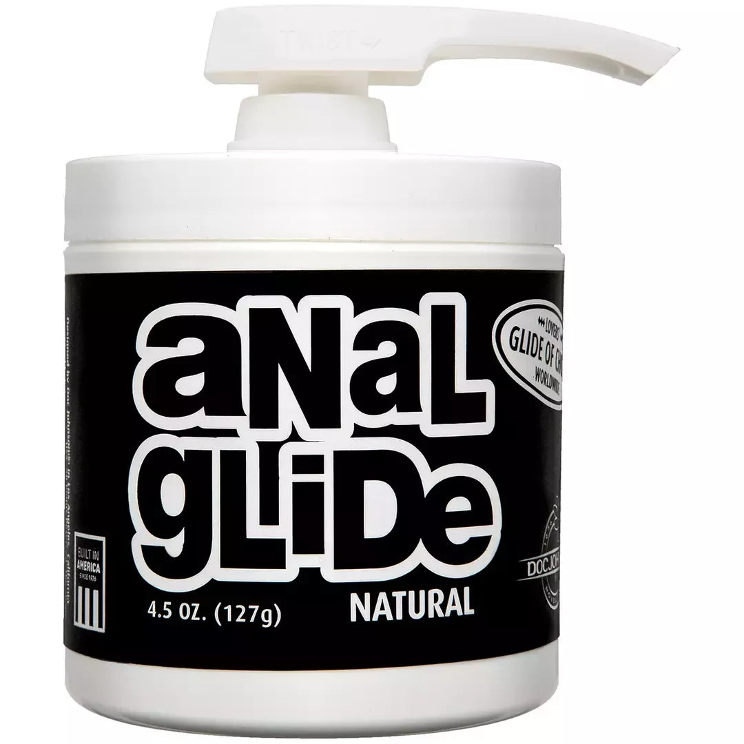 Doc Johnson TitanMen Anal Formula Lubricant Natural 177 ml dozatorius