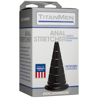Doc Johnson TitanMen Expansion Plug 15 cm – kūginis silikoninis modelis