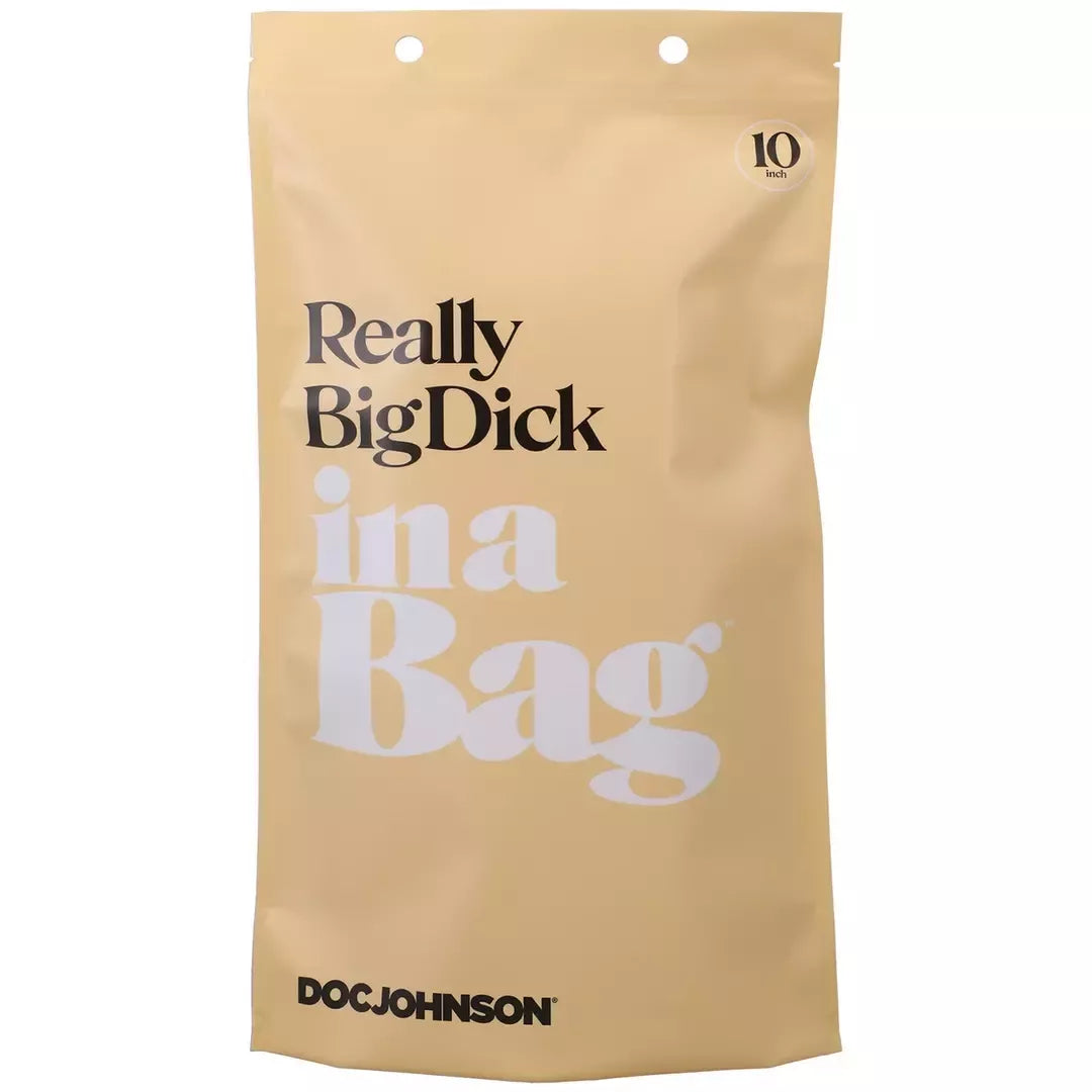 Doc Johnson TitanMen Model 10 colių intymi silikono sistema, juoda