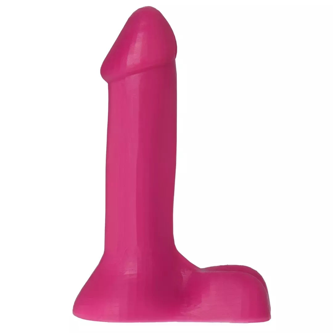 Doc Johnson TRUSKYN Tru Super Silicone modelis, dviejų tankių, 21 cm, smėlio spalvos