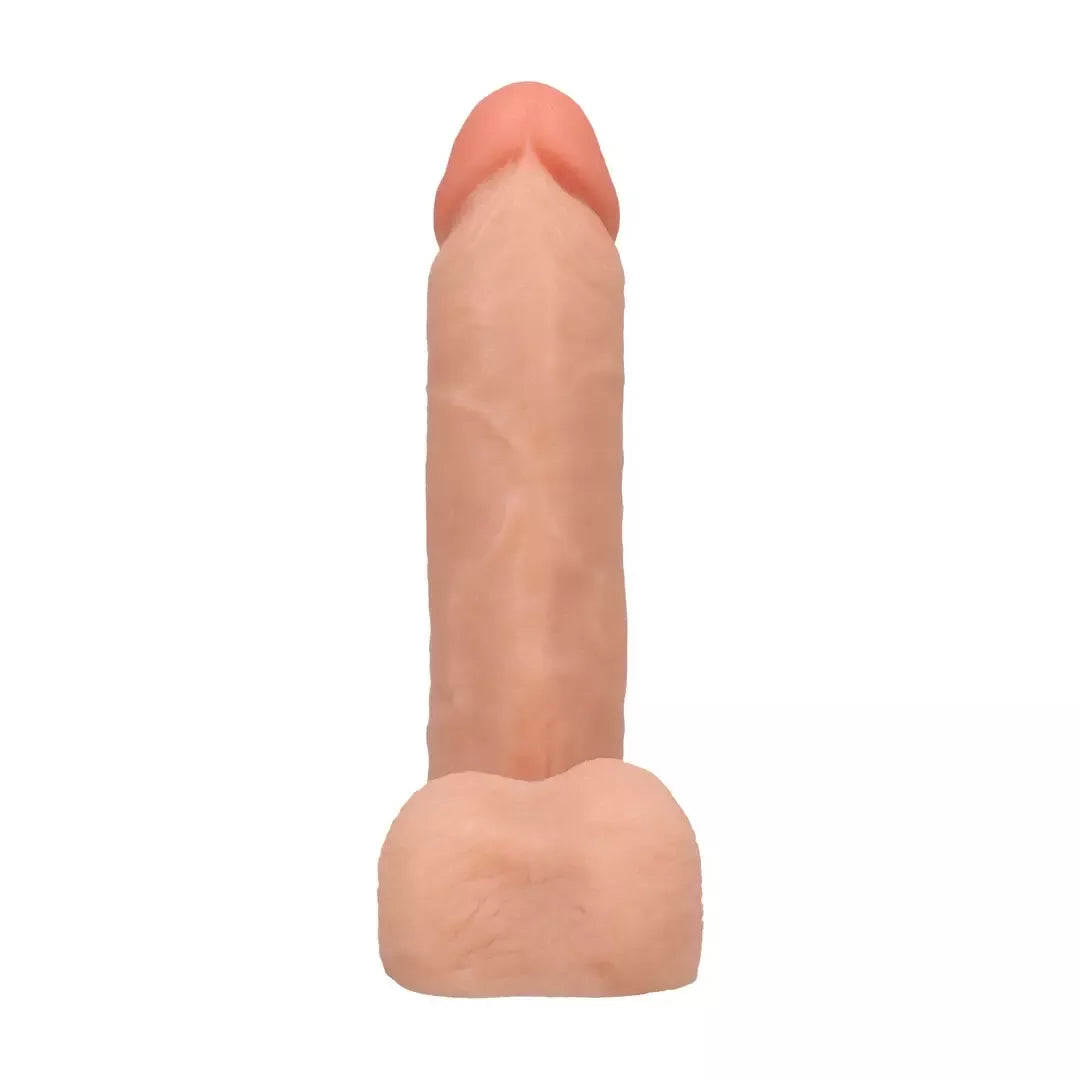 Doc Johnson ULTRASKYN Intimate Model 20 cm vanilės spalvos su siurbtuku