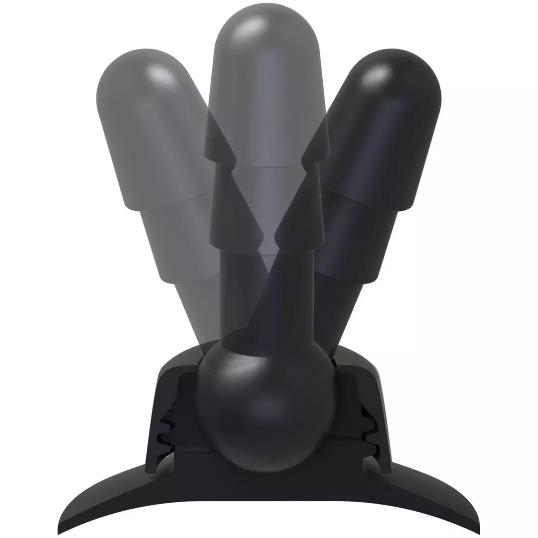 Doc Johnson Vac-U-Lock Deluxe 360 Swivel Base Set with Suction Cup, 2 vnt.