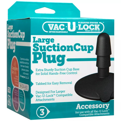Doc Johnson Vac-U-Lock didelis siurbtukinis pagrindas – itin tvirta sistema