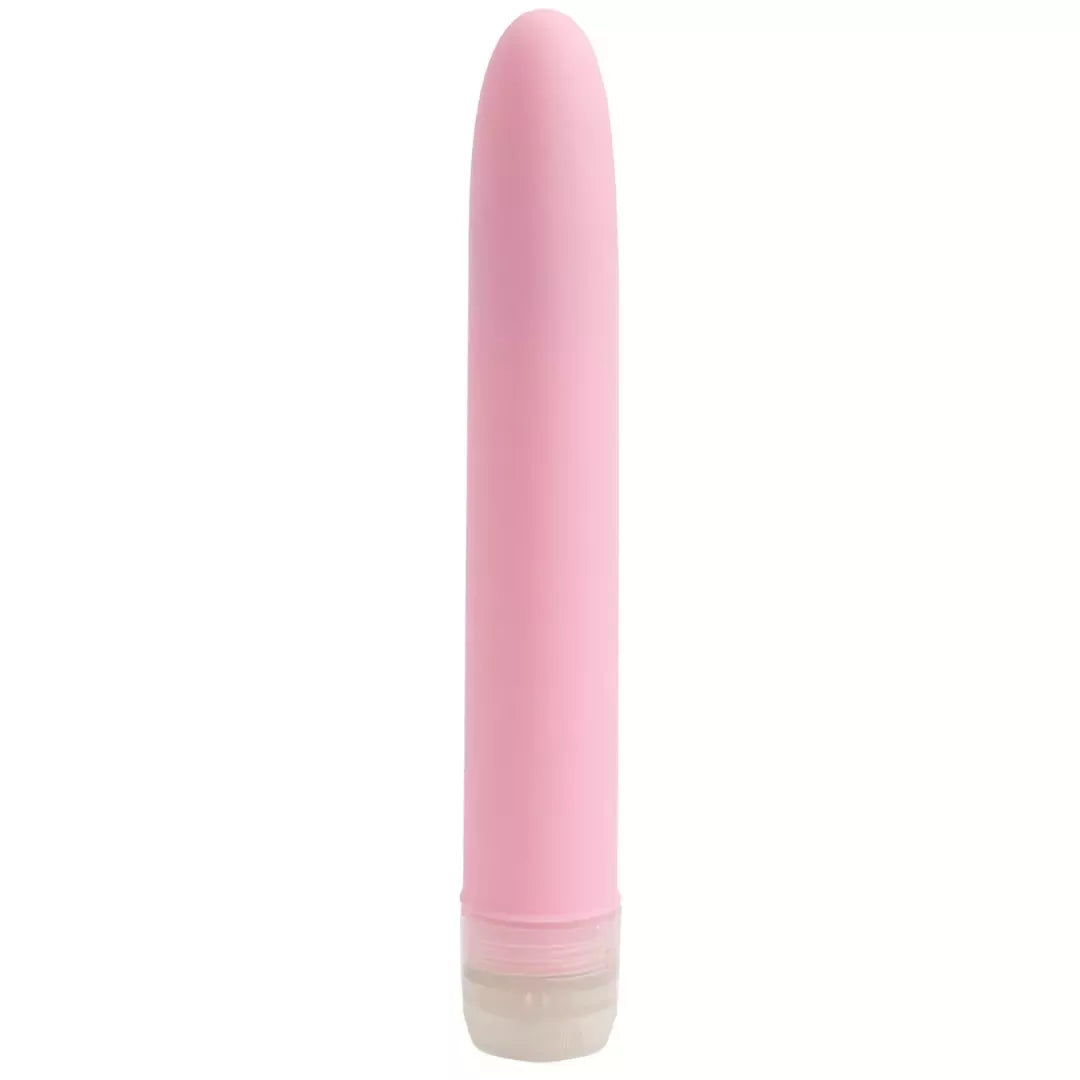 Doc Johnson Velvet Desire 18 cm rožinis kelių greičių vandeniui atsparus intymus prietaisas