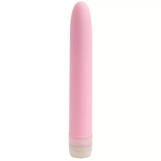 Doc Johnson Velvet Desire 18 cm rožinis kelių greičių vandeniui atsparus intymus prietaisas