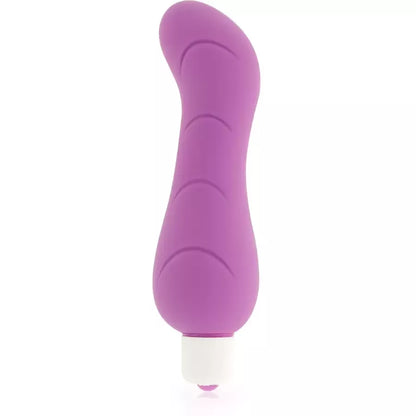 Dolce Vita G-Spot Intimate Machine silikoninis violetinis vibratorius, 7 režimai, 122x40 mm