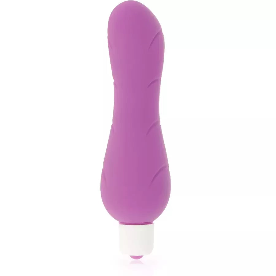 Dolce Vita G-Spot Intimate Machine silikoninis violetinis vibratorius, 7 režimai, 122x40 mm