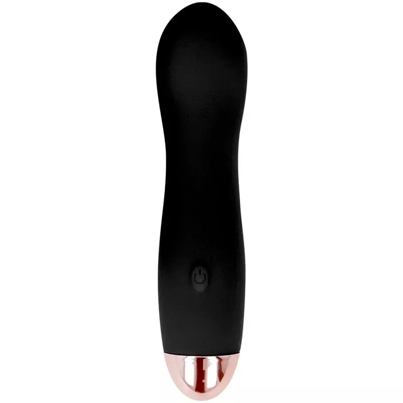 Dolce Vita One Black intymus prietaisas, 7 greičių, įkraunamas, silikoninis, 12,5 cm