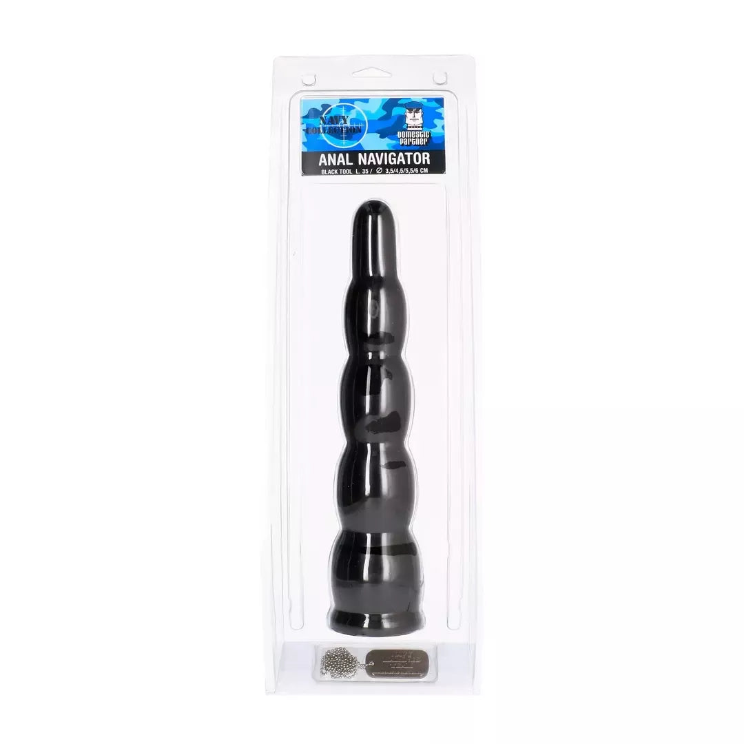 Domestic Partner Anal Navigator Black lankstus intymus modelis 28 cm