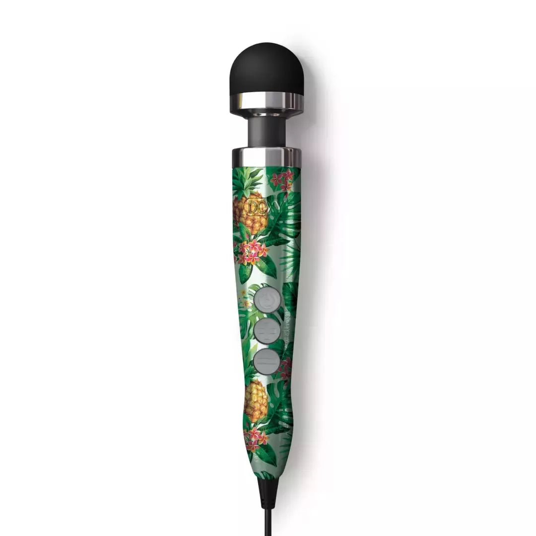 Doxy Die Cast 3 vibratorius-lazdelė, Pineapple Aluminium, 28 cm