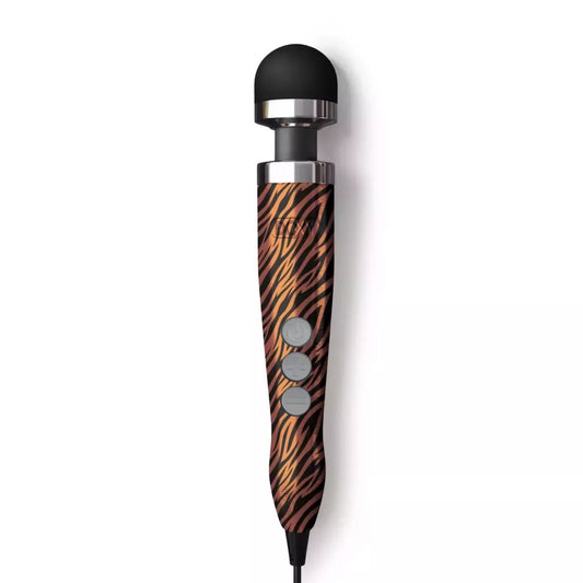 DOXY Die Cast 3 Wand Massager Tiger – kompaktiškas, laidinis, metaliniu korpusu
