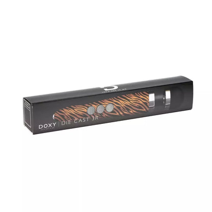 Doxy Die Cast 3R intymus masažuoklis Tiger – įkraunamas, su keičiamais režimais