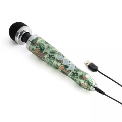 Doxy Die Cast 3R Pineapple taškinis vibratorius – belaidis, prabangaus dizaino