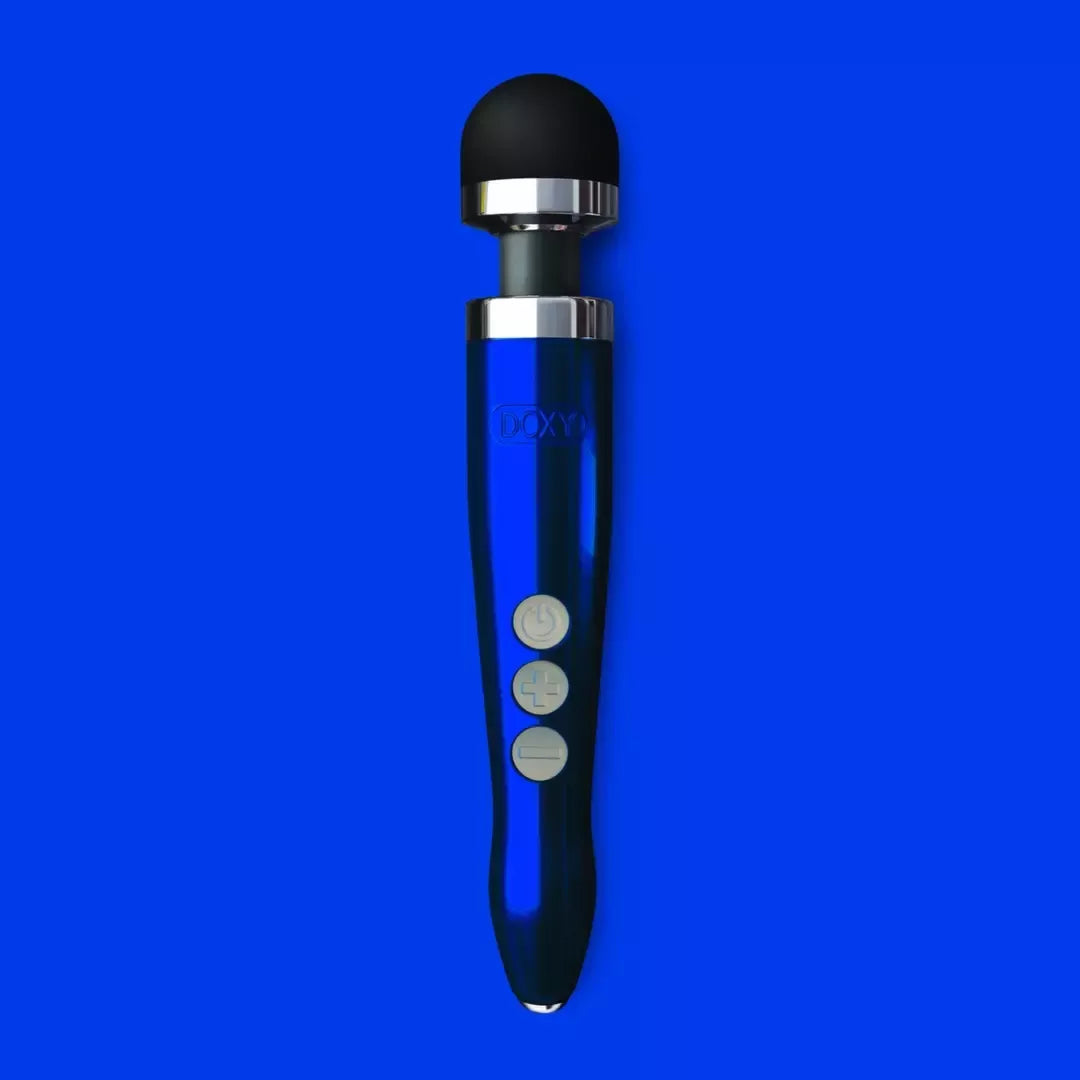 Doxy Die Cast 3R Wand Massager Blue Flame – įkraunamas modelis