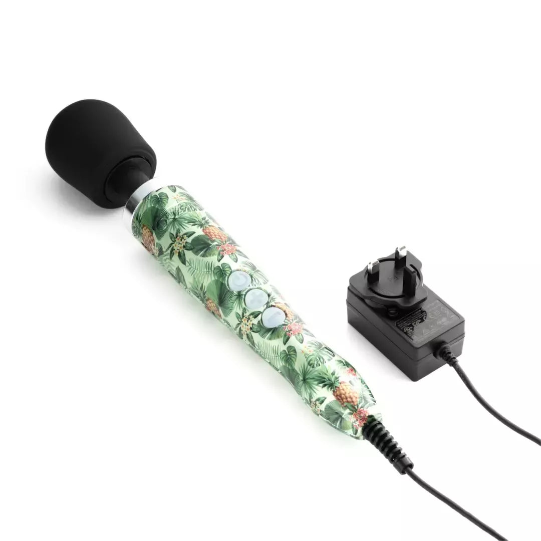 Doxy Die Cast Wand Massager Pineapple – aukščiausios kokybės metalinis modelis, EU kištukas