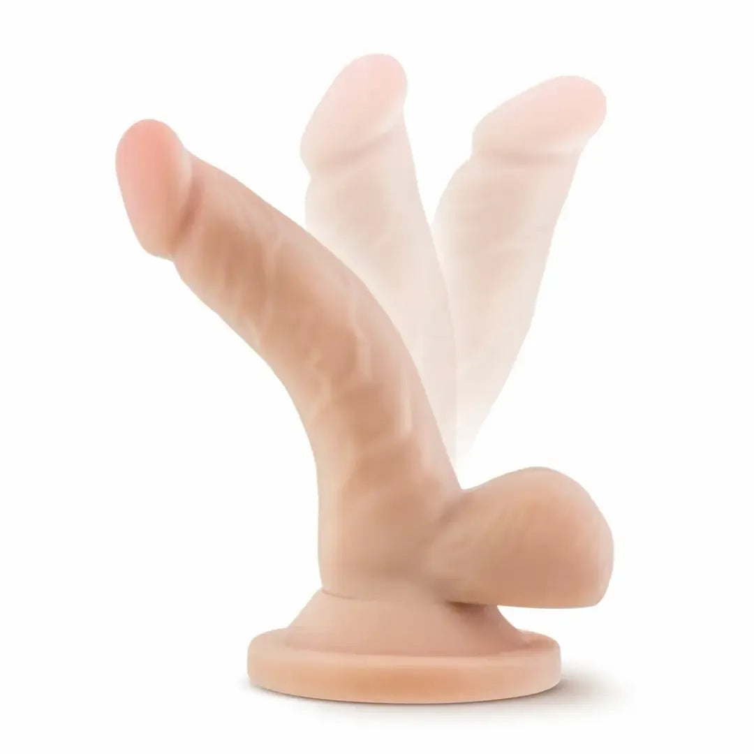 Dr. Skin Mini Model su siurbiamuoju pagrindu 12 cm – smėlio spalvos, kompaktiškas dydis
