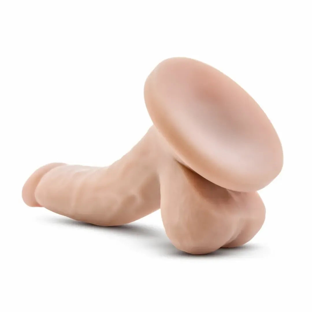Dr. Skin Mini Model su siurbiamuoju pagrindu 12 cm – smėlio spalvos, kompaktiškas dydis