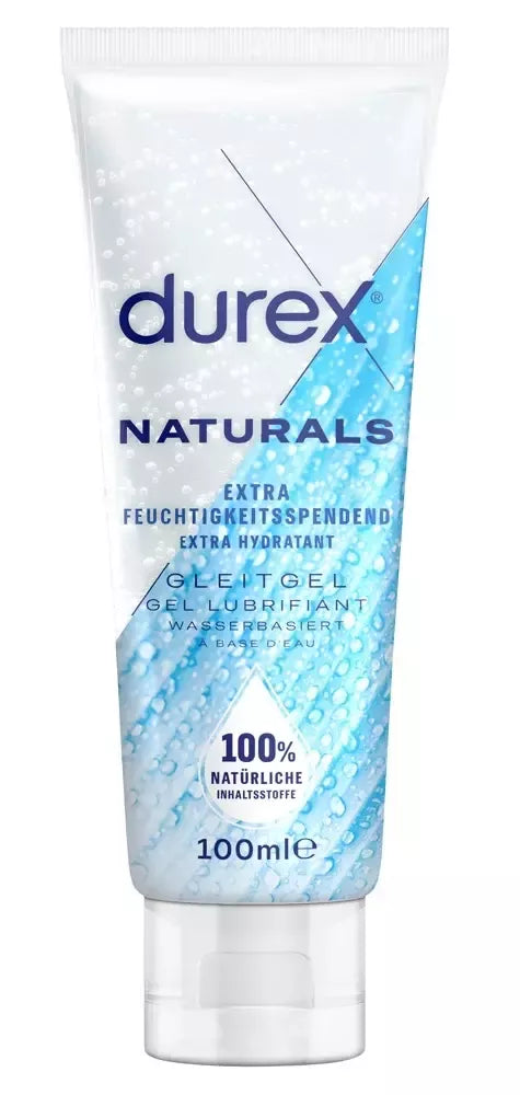 Durex Naturals Gel Extra 100ml – drėkinamasis intymus lubrikantas