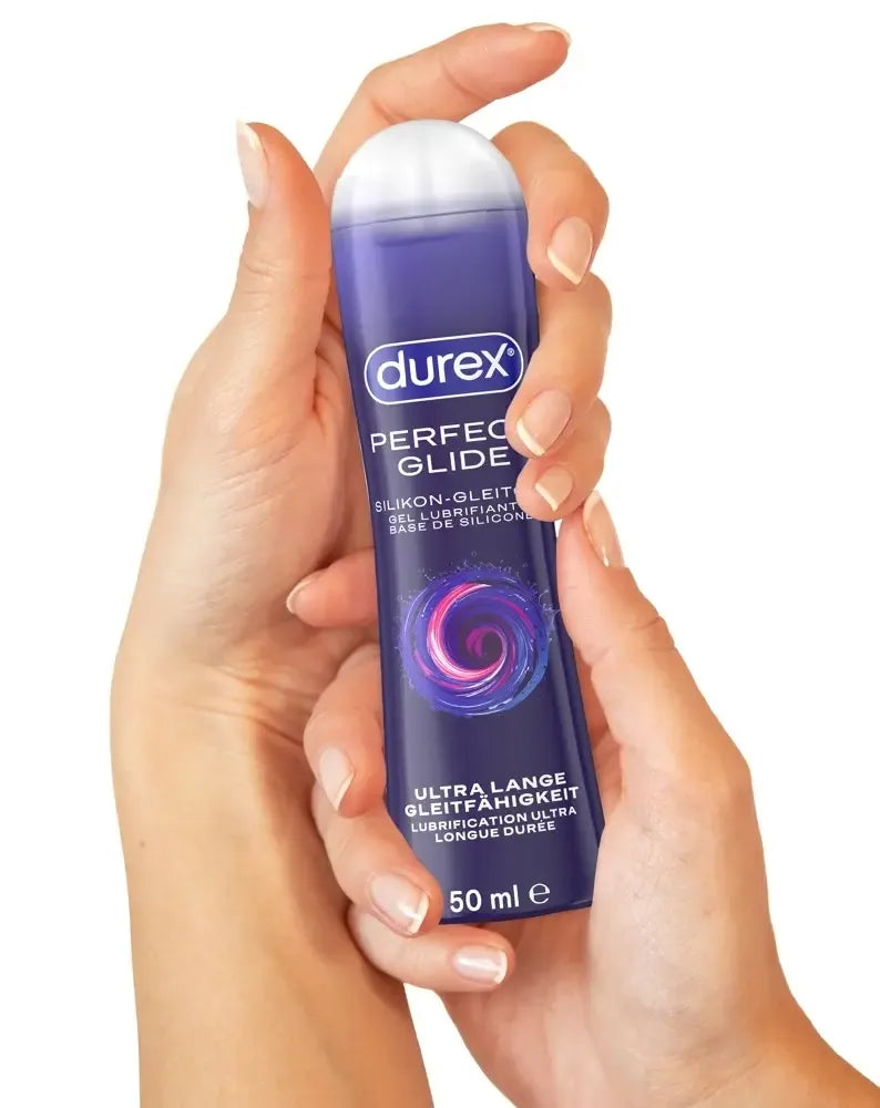 Durex Perfect Glide silikoninis lubrikantas 50ml, ilgalaikio veikimo formulė