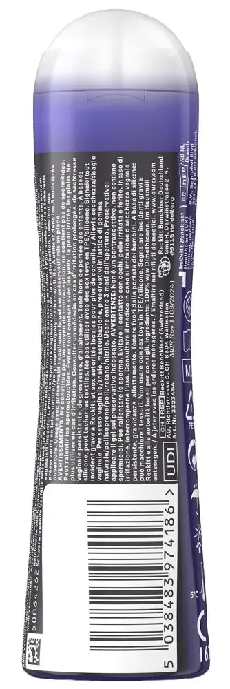 Durex Perfect Glide silikoninis lubrikantas 50ml, ilgalaikio veikimo formulė