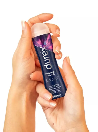 Durex Perfect Glide silikono pagrindo lubrikantas 50ml, ilgalaikio poveikio formulė