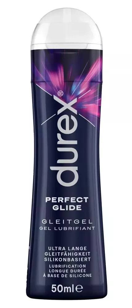 Durex Perfect Glide silikono pagrindo lubrikantas 50ml, ilgalaikio poveikio formulė