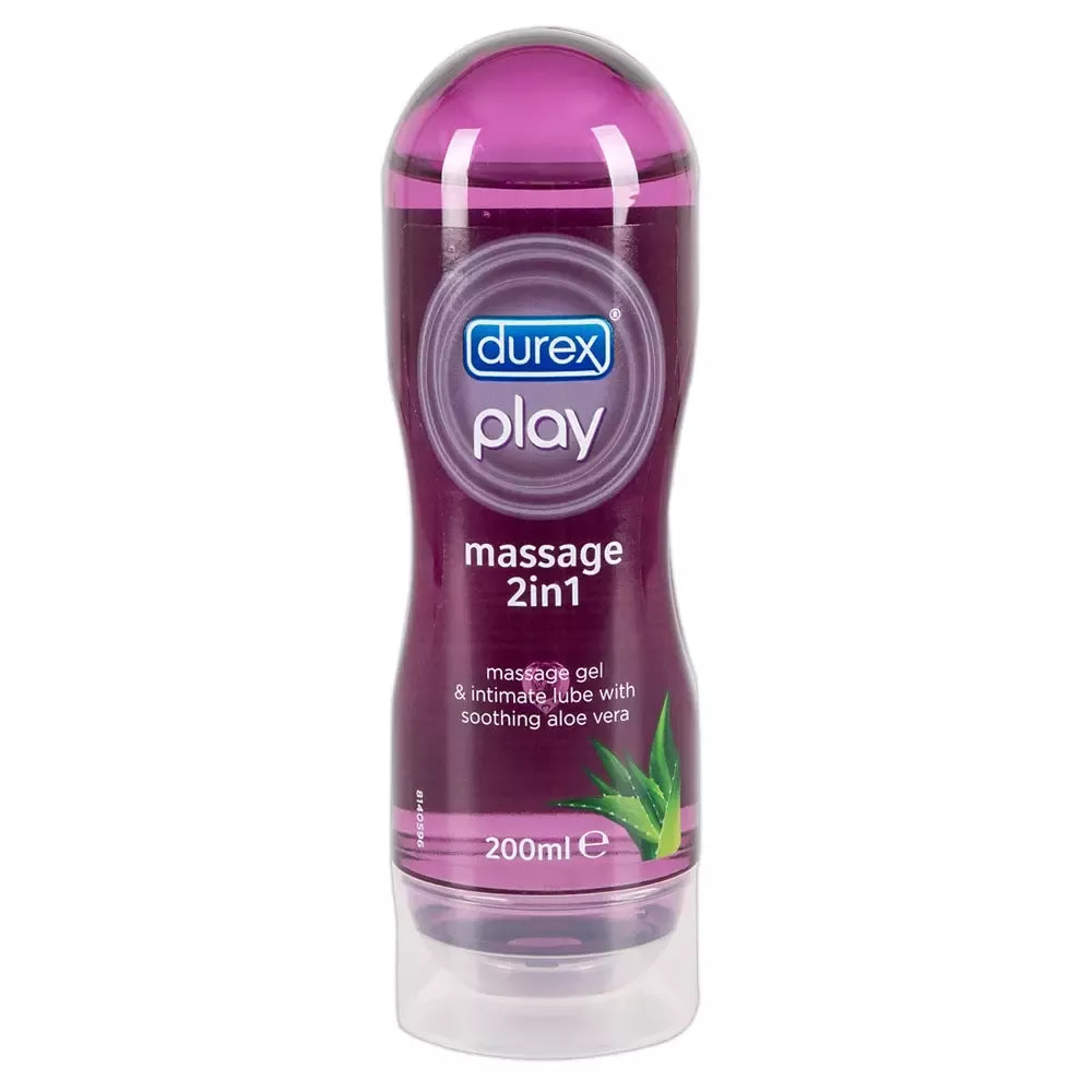 Durex Play Aloe Vera 2-in-1 masažinis ir intymus gelis 200 ml