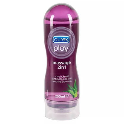 Durex Play Aloe Vera 2-in-1 masažinis ir intymus gelis 200 ml