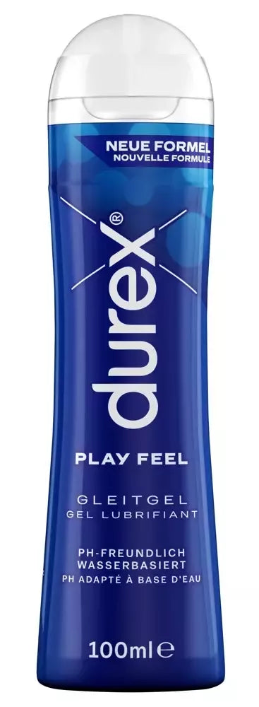 Durex Play Feel vandens pagrindo lubrikantas 100ml - lengva tekstūra, bekvapis
