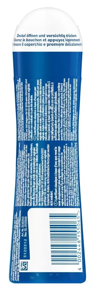 Durex Play Feel vandens pagrindo lubrikantas 100ml - lengva tekstūra, bekvapis