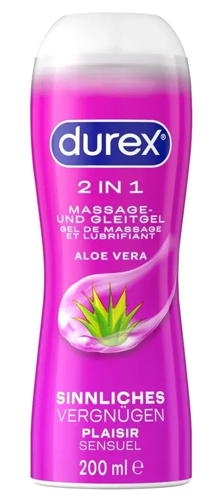 Durex Play Massage 2-in-1 Aloe Vera intymus gelis 200ml
