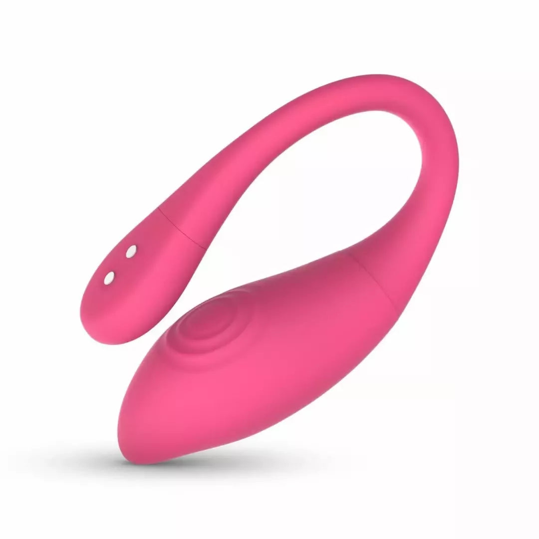 EasyConnect Aria vibruojantis kiaušinis – belaidis įrenginys, valdomas programėle, rožinis