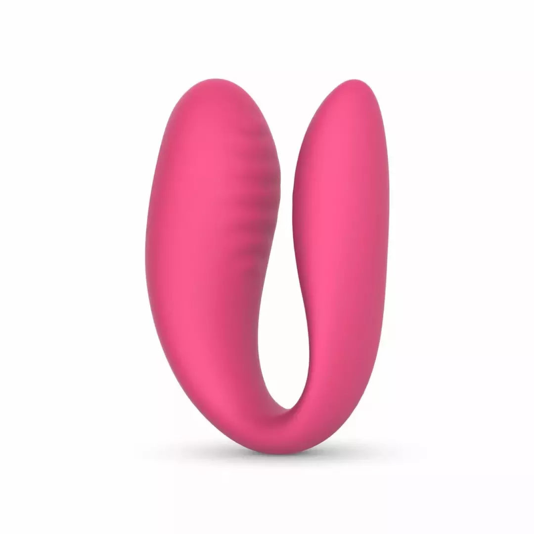 EasyConnect Orio Intimate Duo – programėle valdomas vibroelementas poroms, violetinis, kompaktiškas