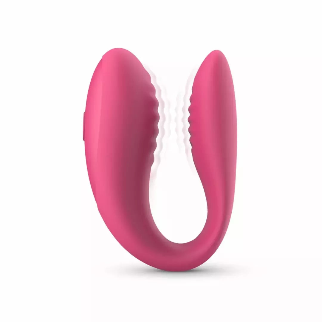 EasyConnect Orio Intimate Duo – programėle valdomas vibroelementas poroms, violetinis, kompaktiškas