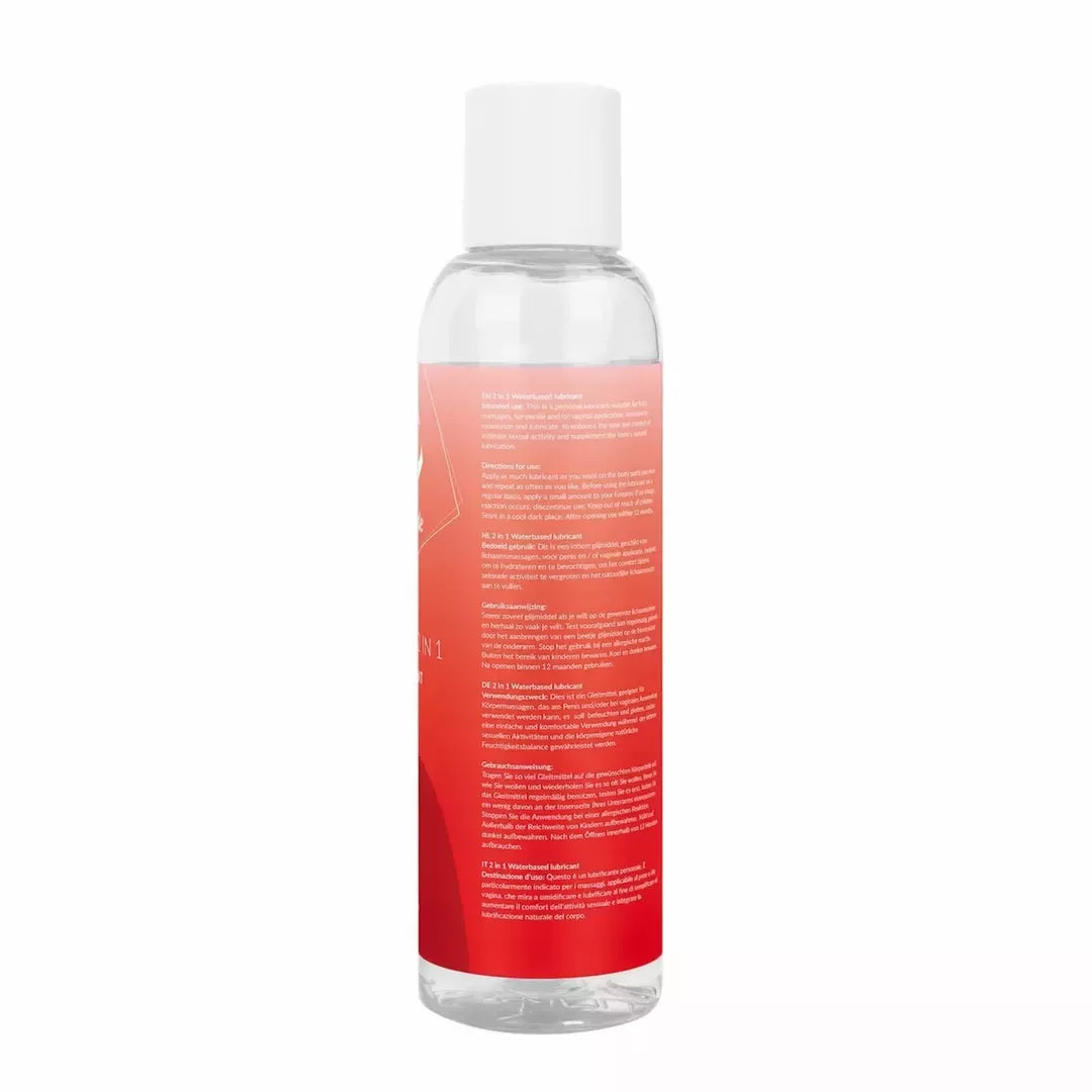 EasyGlide 2-in-1 vandens pagrindu sukurtas masažinis ir lubrikacinis gelis 150ml Clear