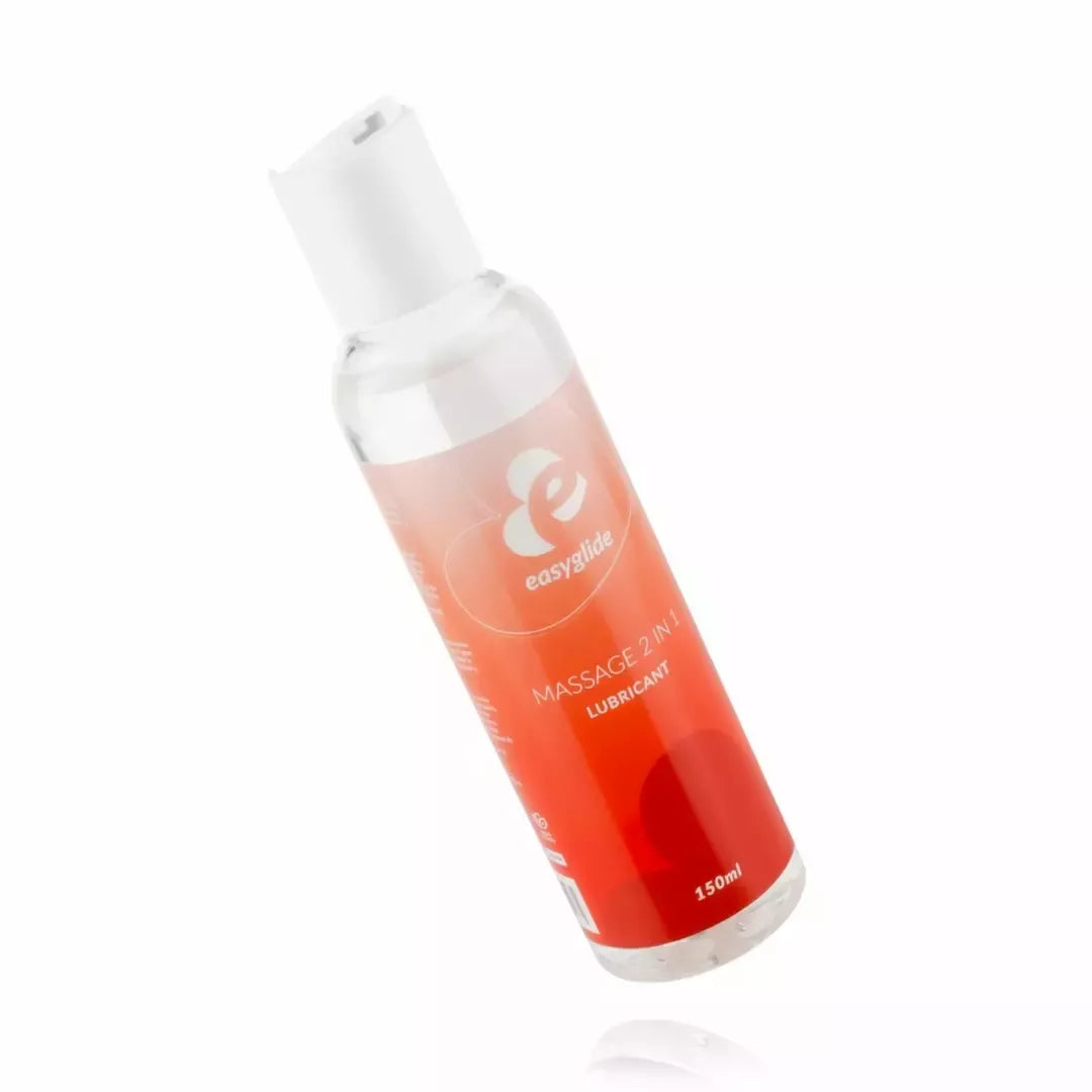 EasyGlide 2-in-1 vandens pagrindu sukurtas masažinis ir lubrikacinis gelis 150ml Clear
