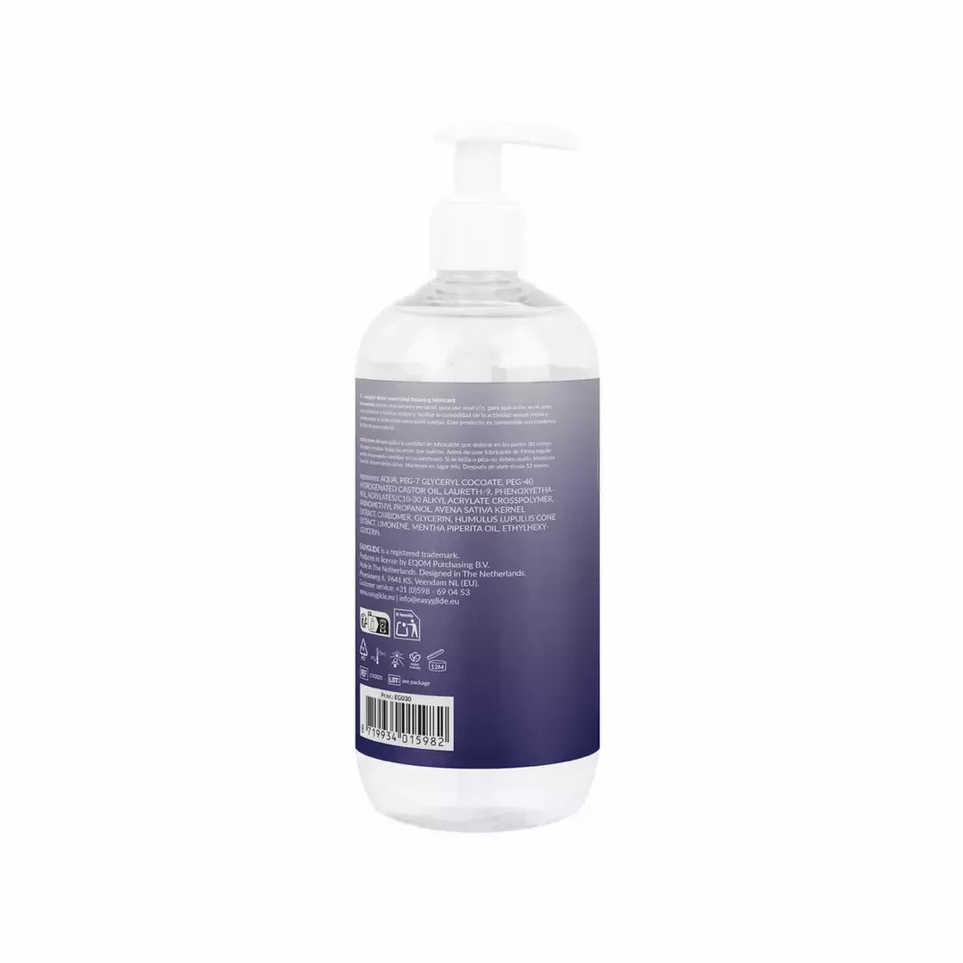 EasyGlide Anal Relaxing vandeninis gelis 500 ml su ramunėlėmis ir mėtomis