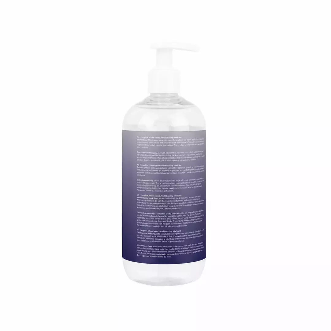 EasyGlide Anal Relaxing vandeninis gelis 500 ml su ramunėlėmis ir mėtomis